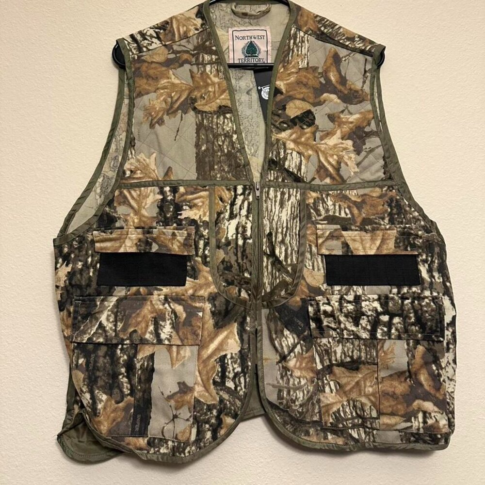 Vintage Northwest Territory Camo Hunting Vest